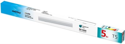 Светодиодный (LED) светильник T5 Smartbuy 5W матовый L300 mm (SBL-T5-5W-4K) 00zuuvMni3RcY7wdhZj5M1