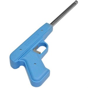 Пьезозажигалка ENERGY JZDD-17-LBL, пистолет, голубая 157429 40622SG9h688mT4CjH17c2