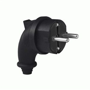 Вилка разборная GRV-P-16-СE-G-B-IP44, 16А, угловая, с/з, черная, IP44, General 470519 a-0Miql7itPwyoRRHpsY92
