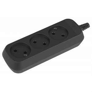 Колодка ЭРА KX-3-B 3 розетки без зазeмления черная DAsCXrMaiV0tA-ESFLJaB0