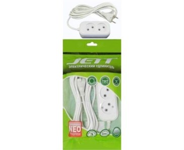 Jett (Джетт) Сет. Удл. Пвс 2Х0.75 2 Роз. 7 М 10А Белый Рс-2 (арт. 407481) -vU5vTfAh1TT1UBDgB-FC1