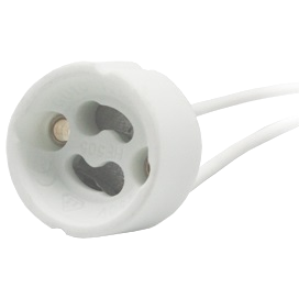 Ecola GU10 патрон керамический с проводами 2*8cm  AB10LWEAY NXDHzghqiL2jaiuC-IAd01