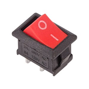 Выключатель клавишный 250V 6А (2с) ON-OFF красный Mini (RWB-201, SC-768) REXANT f6wquw2hjFsVGaAxwHHpp0