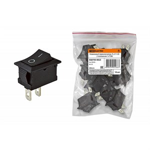 Клавишный переключатель YL-211-05 черный 2 положения 1з TDM SQ0703-0023 2OJJ3EYPjOhPAZSs1sPh23
