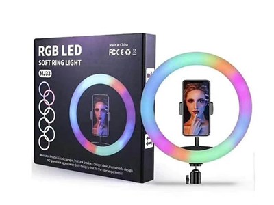 Кольцевая лампа MJ33 JBH IS469635 RGB  33 см Yxaar1AAhgijGN8SUakX33