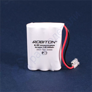 Аккумулятор Robiton DECT- T207 3хR03 600mAh, 3,6V (13471) xWd9plF3iNEPhIOEz4aaP3