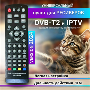 Пульт ДУ универсальный HUAYU для ресиверов DVB-T2+2 и IP TV Версия 2024 72jOFMASi027Lkie5aYYc0