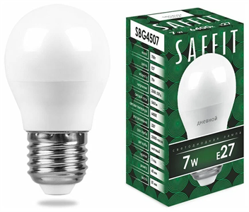 Лампа светодиодная, 7W 230V E27 6400K G45, SBG4507 3TX8QFMljZkMdT2qg-VAI3