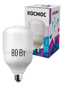 Лампа светодиодная Космос HW E27/E40 80W 6500К 220V цилиндр SOKz3h86ii5YYdsZv3xG32