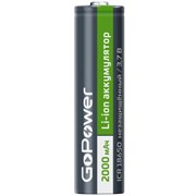 Аккумулятор Li-ion GoPower 18650 3.7V 2000mAh без защиты плос.конт. dexXmFWMiiMFJY4rm1-Vo0