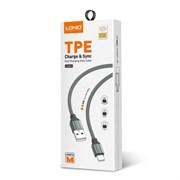 Кабель LDNIO LS441 Micro, 1м, макс. ток 2.4А, серый 9lmX5qc0gbJKEcvIPTt5G3