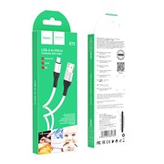Кабель USB - микро USB HOCO X72 1.0м, круглый, 2.4A, силикон, белый OppqMKwEjaAANf7RMHWRb1