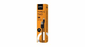 PERFEO Кабель USB2.0 A вилка - USB Type-C вилка, черный, длина 2 м., бокс (U4707) Jpso9QZahHNO19PYfSRZg2