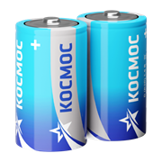 Батарейка Космос R20 D Shrink 2 Zinc Carbon 1.5V OvrIOoqpg0-Tno38yatGr2