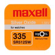 Батарейка Maxell 335 (SR512SW) BL1 Silver Oxide 1.55V 83A23ssfjXe33R0TrpFmY0