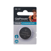 Батарейка GoPower CR2430 BL1 Lithium 3V ikKPLww-igua2bcQDR25l3
