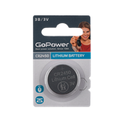 Батарейка GoPower CR2450 BL1 Lithium 3V ByzlQgYGg61E2KHZklaLj3