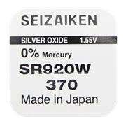 Батарейка SEIZAIKEN 370 920 Silver Oxide 1.55V zQzCnPHJhDFqIqTUyTb3g2