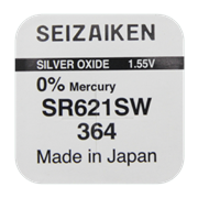 Батарейка SEIZAIKEN 364 621 Silver Oxide 1.55V zacAqChxhkjsG8V1RSVBx0