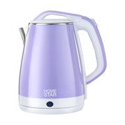 Чайник электр. Homestar HS-1035 Фиолетовый (диск, 1,8л), 1,5кВт, нерж.сталь, пластик j8z8VHcjhsu7bC488imWy0
