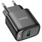 Блок питания сетевой 1 USB HOCO C140A Smart, PD18Вт, QC3.0, чёрный xyTDWiy3g021eBflJDDFb1 - фото 1072