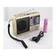 Радиоприёмник PX-51U FM. USB, аккум.18650, microUSB, с фонарем OPWxolmUg3pXOHRGxyxCi0 - фото 260516