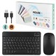 Набор клавиатура+мышь беспроводной bluetooth 030 MINI NZoZ3th7ilzmBqtK9HPPD2 - фото 273778