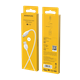 Кабель USB - 8 pin Borofone BX19 Benefit, 1.0м, круглый, 2.4A, белый Zfy9Ksf7iSNRTHNMTmrq83