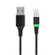Кабель SMART BUY USB - 8-pin для Apple, черный, 1м, до 2 А, магнитный Hkrcl9mXhHyP5AALTVGoi3