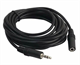 Кабель удлинитель Jack 3.5mm штекер↔Jack 3.5mm гнездо Perfeo, 5m (J2203) v81ZksJtg8CDONNohCKgX2 - фото 368976