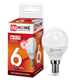 Лампа светодиодная LED-ШАР-VC 6Вт 230В Е14 6500К 570Лм IN HOME J9uW0EQmgQLq7jelN1Ztl2 - фото 369253