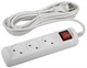 Удлинитель 3х5м без заземл. 10А IP20 U-3s-5m-2х1 ПВС 2х1 с выкл. Эра sB3ltN8KjMHyHdttg9c5W1 - фото 370411