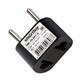 Адаптер-переходник на евро вилку Smartbuy черный 10А 250В 5tb0wBx8gmEc0YSL2C0193 - фото 370544