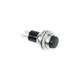 Выключатель-кнопка металл 220V 2А (2с) OFF-(ON) Ø10.2 черная Mini (RWD-213) REXANT FYCOl-0Ahu97AU2PvEdiO0 - фото 370769