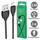 Кабель USB - 8 pin Borofone BX19 1.0м, круглый, 2.4A, чёрный d2FxVUIijfeexLHOIwQ2X3 - фото 371567