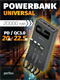 Perfeo Powerbank Universal 20000mah PD+QC3.0/In all/Out USB,Micro usb,Type-C,Lightnin,3А/22.5W/Black fT2Dej7WjdLrcZTkQyPbZ0 - фото 372411