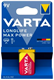 Батарейка Varta LONGLIFE MAX POWER (MAX TECH) Крона 6LR61 BL1 Alkaline 9V (4722) (1/10/50) Sdd7BLzugY3gwJ4Koam8D3 - фото 372677