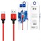 Кабель USB HOCO X14 Times speed USB - Type-C, 2А, 1 м, красный+черный IqdUXXL9jSFadnlgaEEfL2 - фото 450